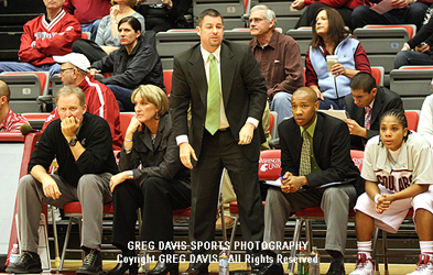 June Daugherty and staff - Washington State Women's Basketball